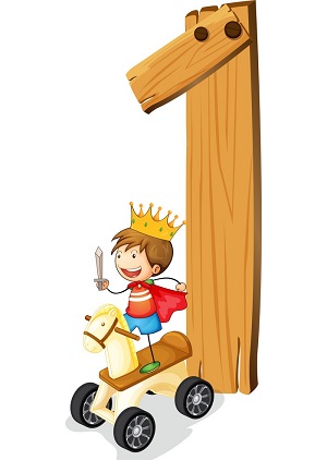 okul öncesi bir rakamı çalışma sayfaları